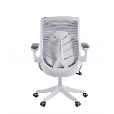 Офисное кресло Chairman CH565 белый пластик, серый