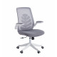 Офисное кресло Chairman CH565 белый пластик, серый