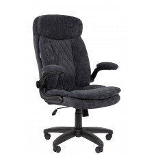 Кресло Chairman Home 533 Россия ткань S темно-серый