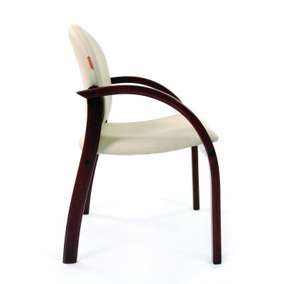 Офисное кресло Chairman    659    Россия     к.з. Терра 101 беж матовый/темный орех