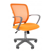 Офисное кресло Chairman 698 Россия сер.пластик TW оранжевый