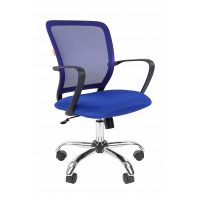 Офисное кресло Chairman 698 Россия TW-05 синий хром