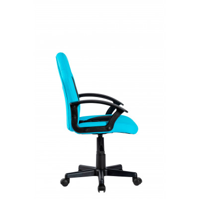 Офисное кресло Chairman CH111 экокожа, голубо-черный