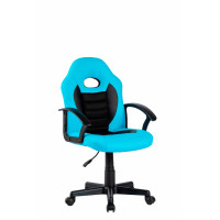 Офисное кресло Chairman CH111 экокожа, голубо-черный