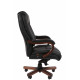 Офисное кресло Chairman 503 Россия нат.кожа/экокожа черная (мультиблок)
