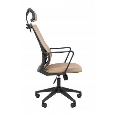 Офисное кресло Chairman 545 Россия экокожа бежевый