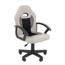 Кресло Chairman Kids 111 Россия экокожа серый