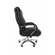 Офисное кресло Chairman 405 Россия нат.кожа/экокожа черное