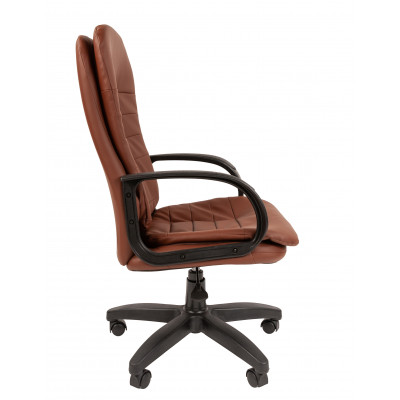Офисное кресло   Стандарт СТ-95 Россия экокожа коричн.