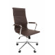 Офисное кресло Chairman 755 экопремиум коричневый