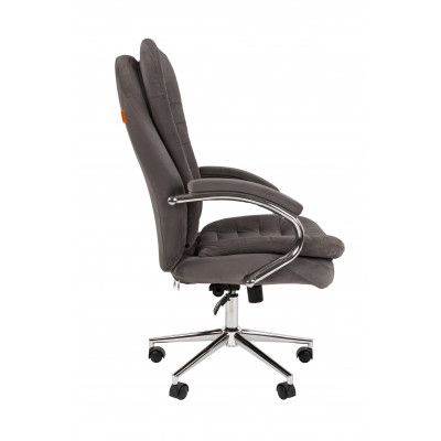 Кресло Chairman Home 795 Россия ткань Т-55 серый N