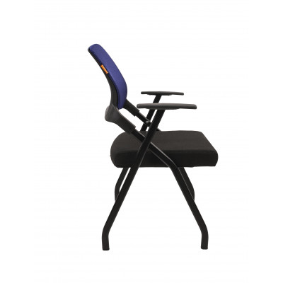 Офисное кресло Chairman NEXX Россия черный/синий N