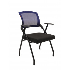 Офисное кресло Chairman NEXX Россия черный/синий N