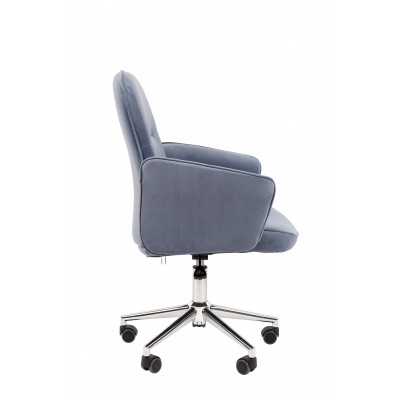 Кресло Chairman Home 130 Россия ткань Т-71 голубой