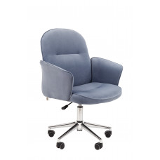 Кресло Chairman Home 130 Россия ткань Т-71 голубой