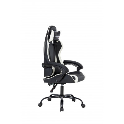 Офисное кресло Chairman CH41 экокожа, черно-белый