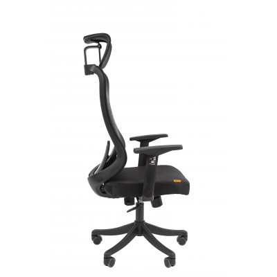 Офисное кресло Chairman CH563 черный пластик, черный