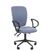 Офисное кресло Chairman 9801 Россия ткань T02 голубой Black