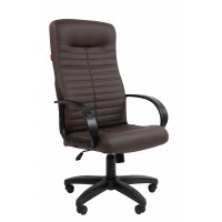 Офисное кресло Chairman 480LT Россия экопремиум коричневый