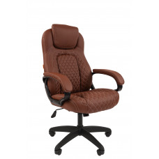 Офисное кресло Chairman 432 Россия экопремиум коричневая
