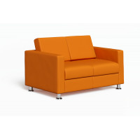 Диван двухместный Chairman СИМПЛ 1360х830х830 к/з Euroline 112