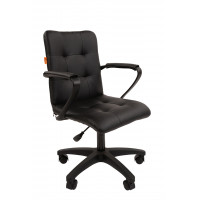 Офисное кресло Chairman 030 Россия экопремиум черный, пластик