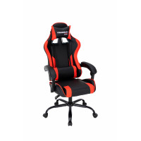 Офисное кресло Chairman CH41 экокожа, черно-красный