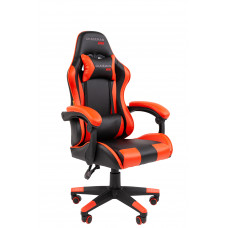 Офисное кресло Chairman CH29 экокожа, черно-красный