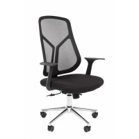 Офисное кресло Chairman CH588 черный пластик, черный