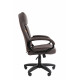 Офисное кресло Chairman 794LT Россия чер.пласт экокожа коричневая