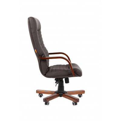 Офисное кресло Chairman 480WD Россия экопремиум коричневый N