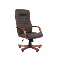 Офисное кресло Chairman 480WD Россия экопремиум коричневый N
