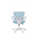 Кресло детское компьютерное CHAIRMAN CH106 голубой