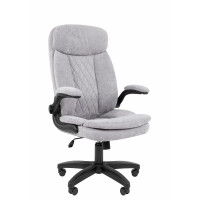 Кресло Chairman Home 533 Россия ткань S светло-серый