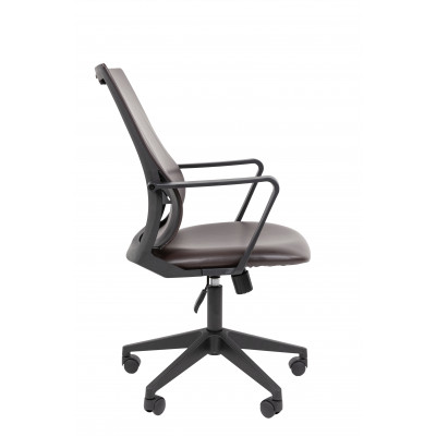 Офисное кресло Chairman 545 Россия экокожа коричневый Б/П