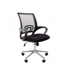 Офисное кресло Chairman 696 Россия TW черный хром new