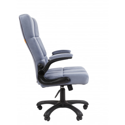 Кресло Chairman Home 444 Россия ткань Т-71 голубой