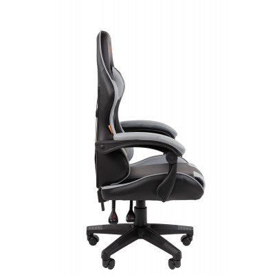 Офисное кресло Chairman CH29 экокожа, черно-серый