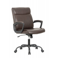 Офисное кресло Chairman CH303 экокожа, коричневый