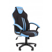 Офисное кресло Chairman game 26 Россия черн.голубой New