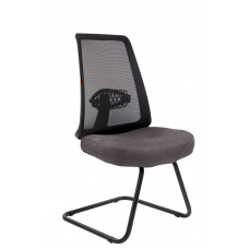 Офисное кресло Chairman 535V Россия ткань черный/серый