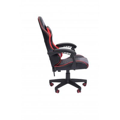 Офисное кресло Chairman CH28 экокожа, черно-красный