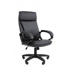 Офисное кресло Chairman 794LT Россия чер.пласт экокожа черная