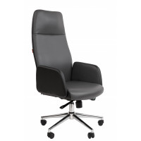 Офисное кресло Chairman 929 Россия экопремиум черный/серый