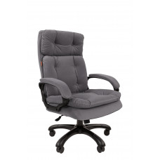 Офисное кресло Chairman 442 Россия ткань T-55 серый (черный пластик)