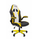 Офисное кресло Chairman Game 15 Россия экокожа черный/желтый/белый