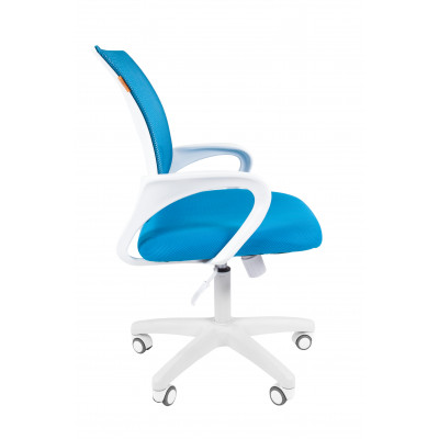 Офисное кресло Chairman    696    Россия    белый пластик TW голубой