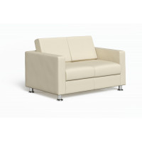 Диван двухместный Chairman СИМПЛ 1360х830х830 к/з Euroline 907