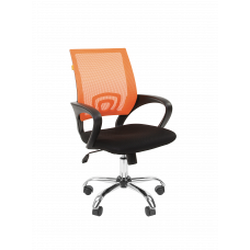 Офисное кресло Chairman 696 Россия TW оранжевый хром