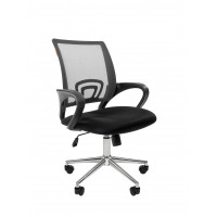 Офисное кресло Chairman 696 Россия TW серый хром new